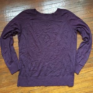 LOFT size Large Purple Sweater